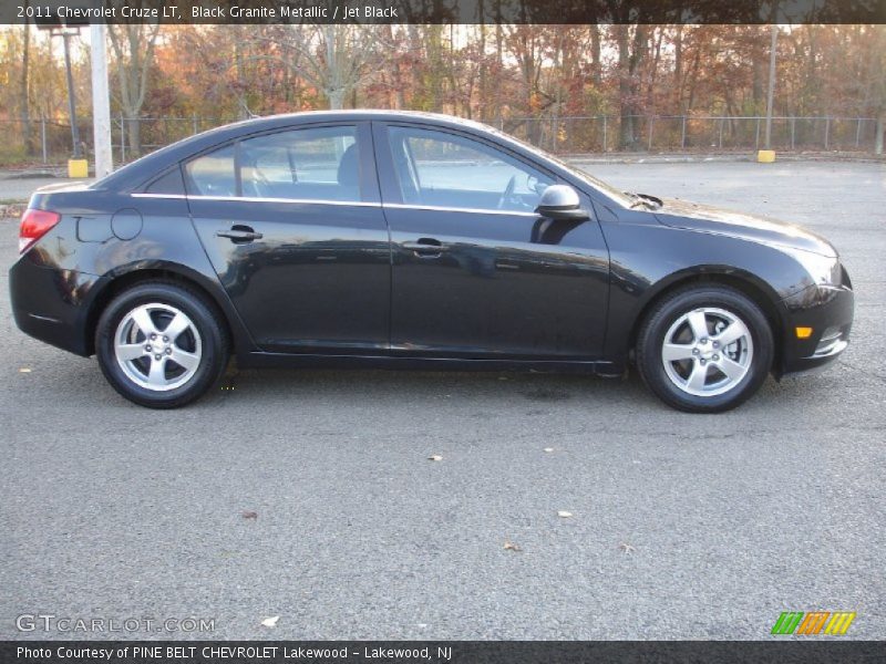 Black Granite Metallic / Jet Black 2011 Chevrolet Cruze LT