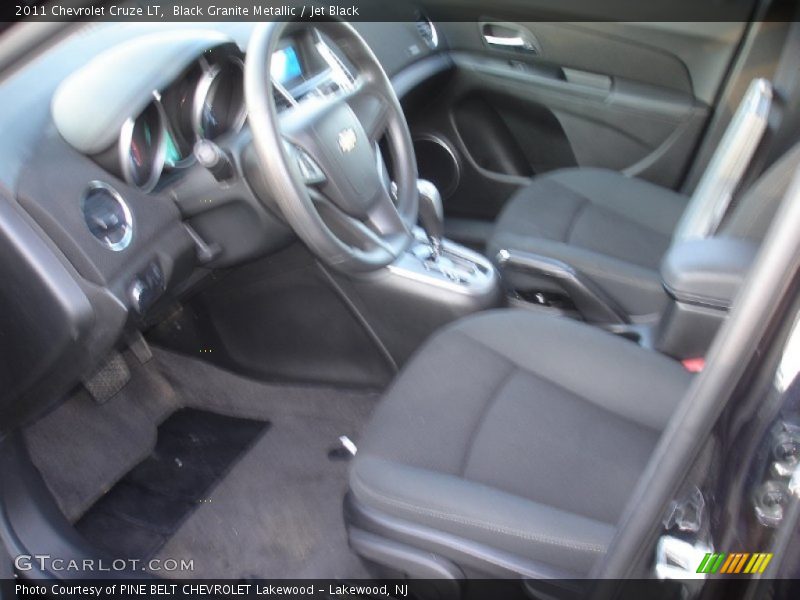 Black Granite Metallic / Jet Black 2011 Chevrolet Cruze LT