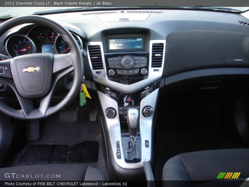 Black Granite Metallic / Jet Black 2011 Chevrolet Cruze LT