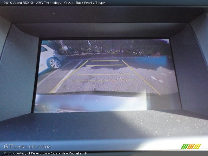 Crystal Black Pearl / Taupe 2010 Acura RDX SH-AWD Technology