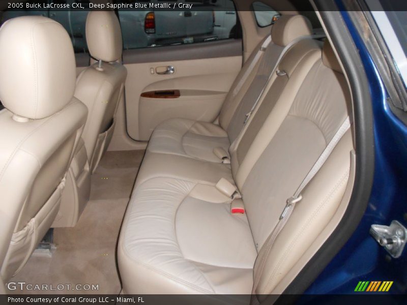 Deep Sapphire Blue Metallic / Gray 2005 Buick LaCrosse CXL