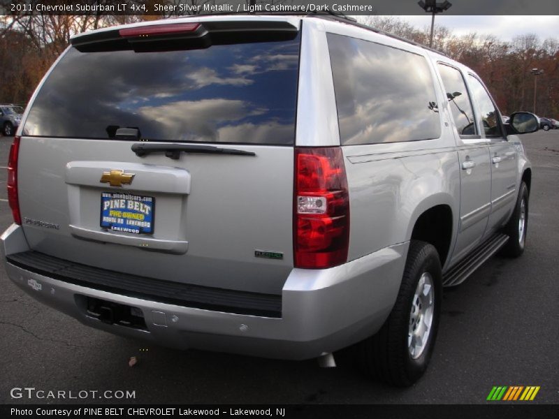 Sheer Silver Metallic / Light Cashmere/Dark Cashmere 2011 Chevrolet Suburban LT 4x4
