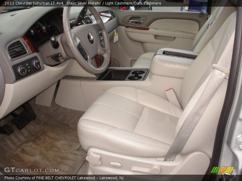 Sheer Silver Metallic / Light Cashmere/Dark Cashmere 2011 Chevrolet Suburban LT 4x4