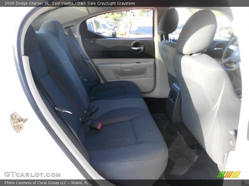 Cool Vanilla / Dark Slate Gray/Light Graystone 2006 Dodge Charger SE