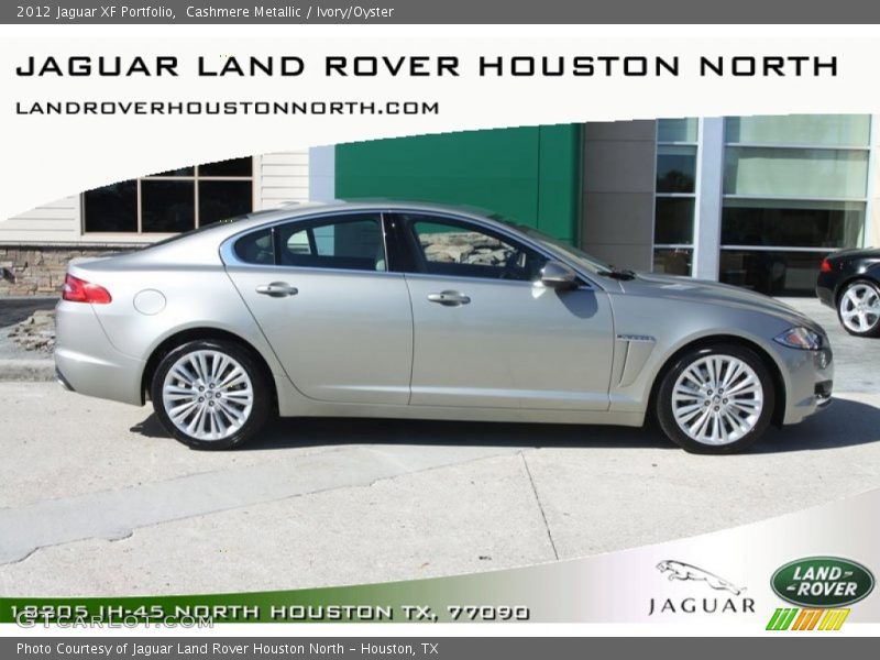 Cashmere Metallic / Ivory/Oyster 2012 Jaguar XF Portfolio