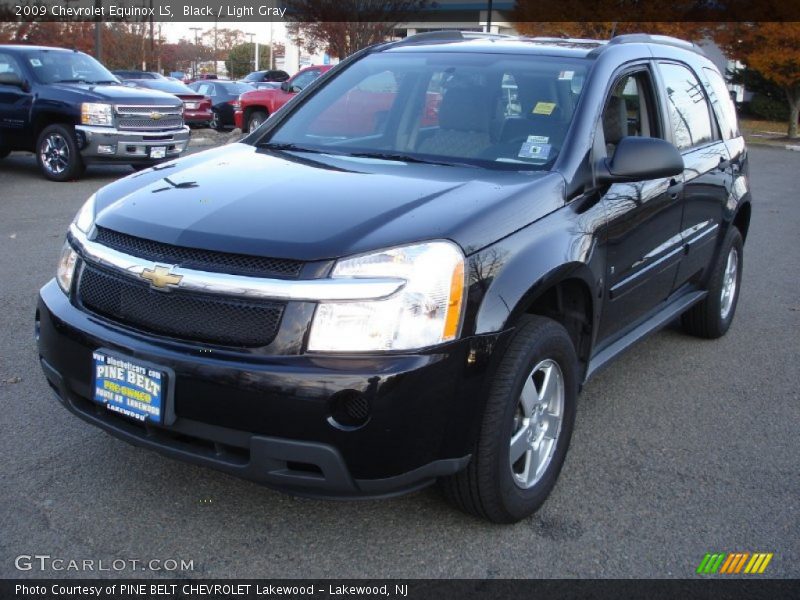 Black / Light Gray 2009 Chevrolet Equinox LS