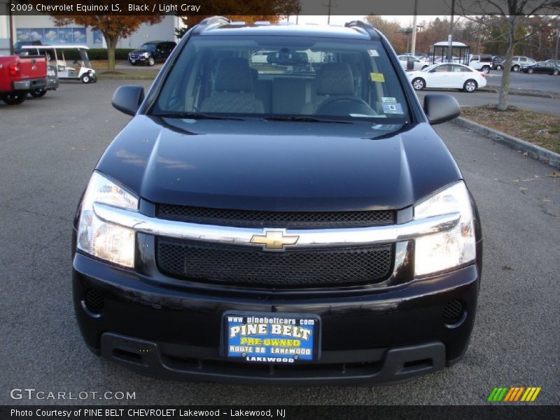 Black / Light Gray 2009 Chevrolet Equinox LS