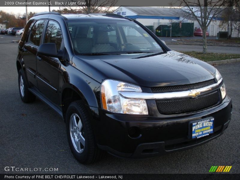 Black / Light Gray 2009 Chevrolet Equinox LS