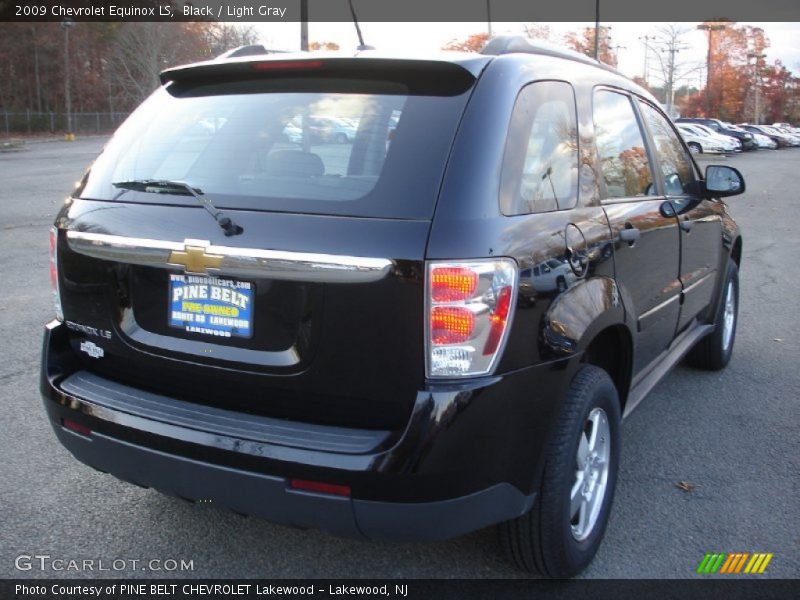 Black / Light Gray 2009 Chevrolet Equinox LS