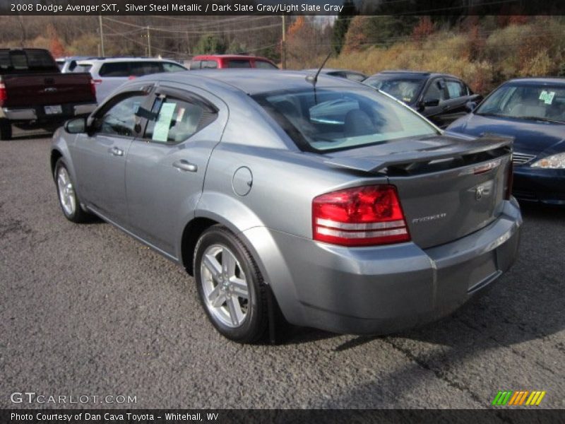Silver Steel Metallic / Dark Slate Gray/Light Slate Gray 2008 Dodge Avenger SXT