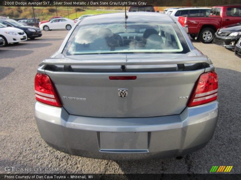 Silver Steel Metallic / Dark Slate Gray/Light Slate Gray 2008 Dodge Avenger SXT