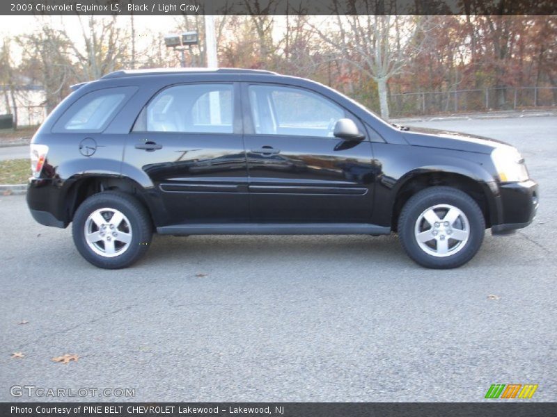 Black / Light Gray 2009 Chevrolet Equinox LS