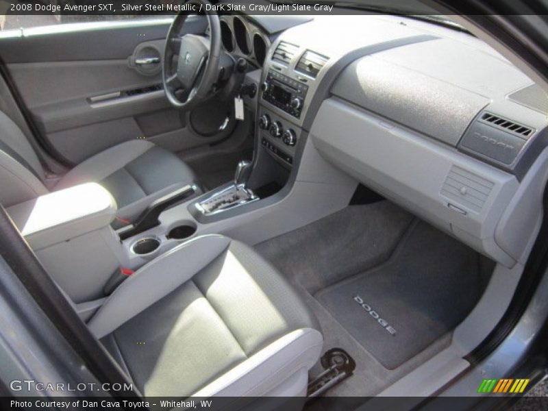 Silver Steel Metallic / Dark Slate Gray/Light Slate Gray 2008 Dodge Avenger SXT