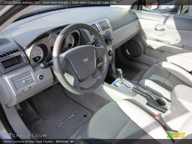 Silver Steel Metallic / Dark Slate Gray/Light Slate Gray 2008 Dodge Avenger SXT