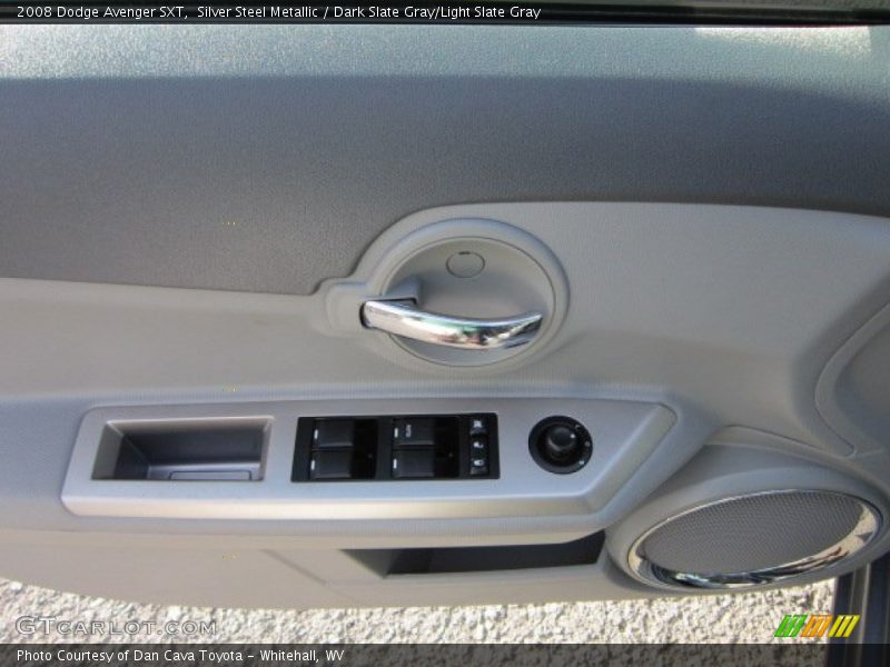 Silver Steel Metallic / Dark Slate Gray/Light Slate Gray 2008 Dodge Avenger SXT