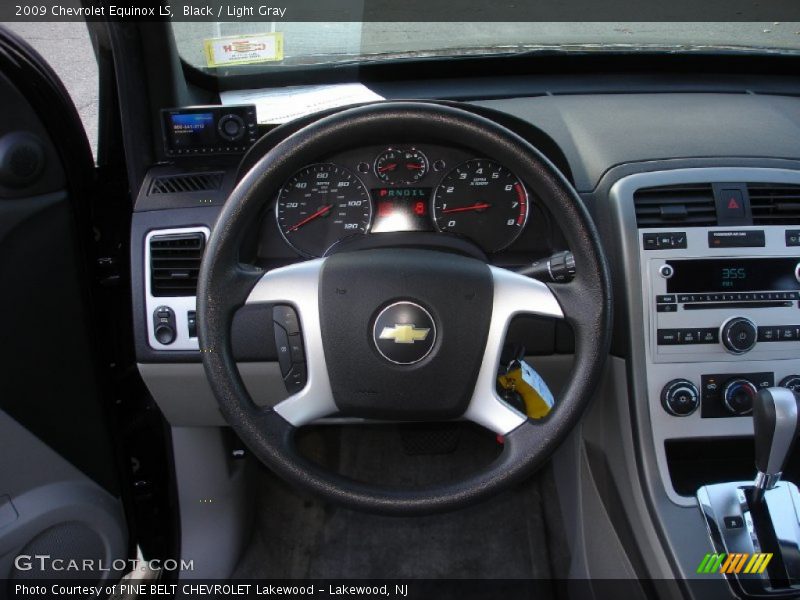 Black / Light Gray 2009 Chevrolet Equinox LS