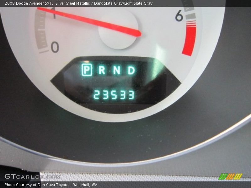 Silver Steel Metallic / Dark Slate Gray/Light Slate Gray 2008 Dodge Avenger SXT