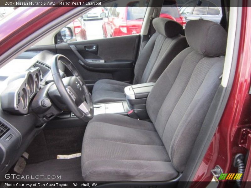 Merlot Pearl / Charcoal 2007 Nissan Murano S AWD