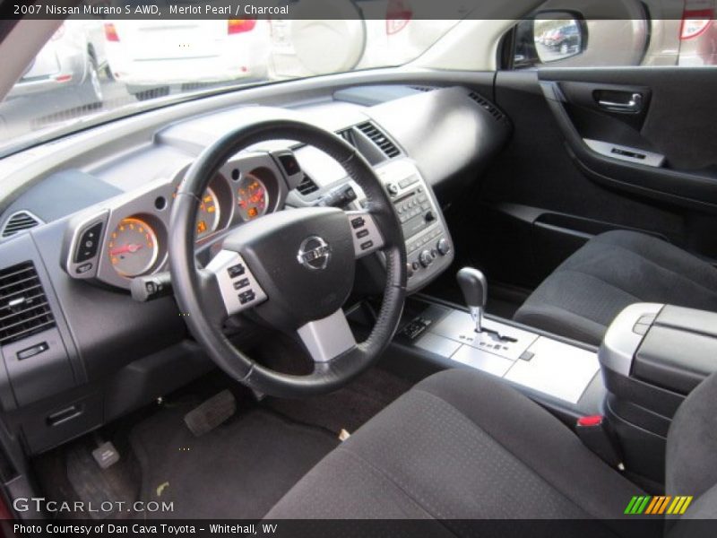 Merlot Pearl / Charcoal 2007 Nissan Murano S AWD