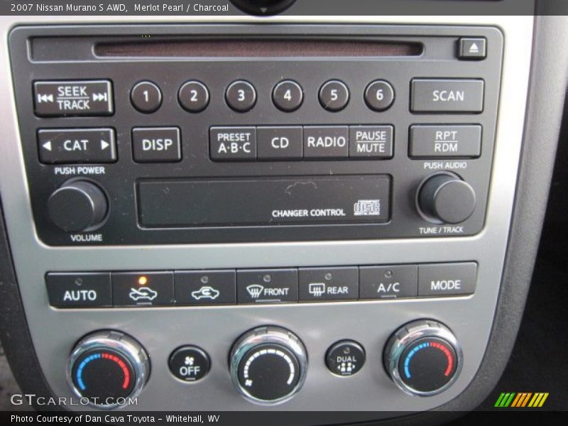 Merlot Pearl / Charcoal 2007 Nissan Murano S AWD