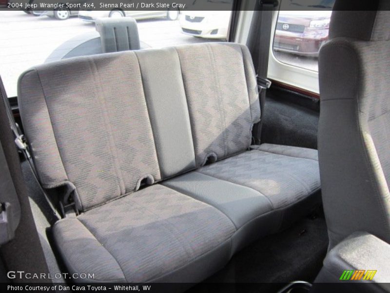 Sienna Pearl / Dark Slate Gray 2004 Jeep Wrangler Sport 4x4