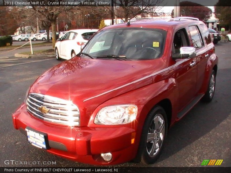 Crystal Red Metallic Tintcoat / Ebony 2011 Chevrolet HHR LT