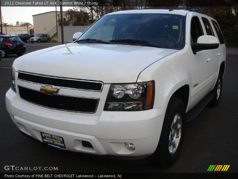 Summit White / Ebony 2011 Chevrolet Tahoe LT 4x4