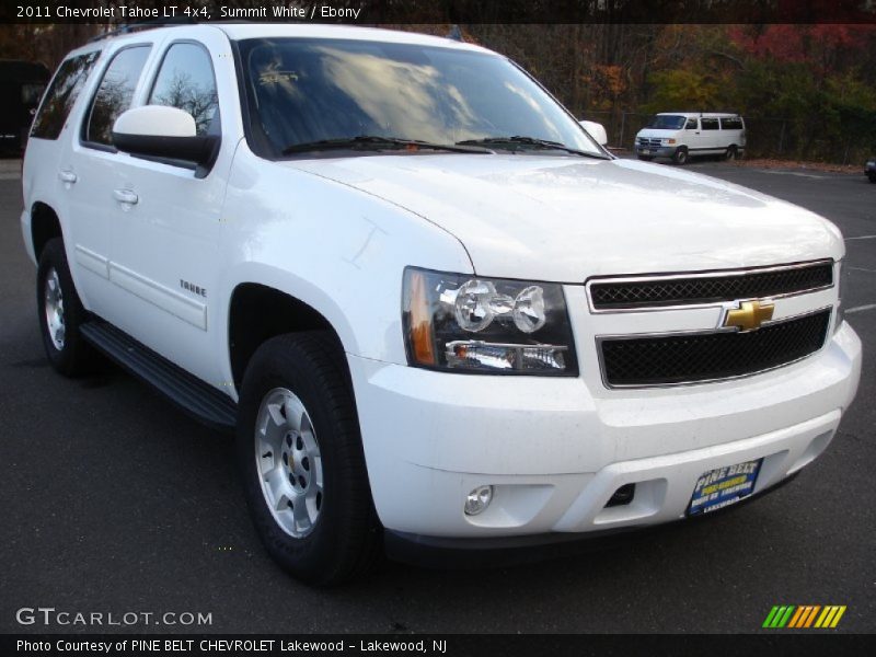 Summit White / Ebony 2011 Chevrolet Tahoe LT 4x4