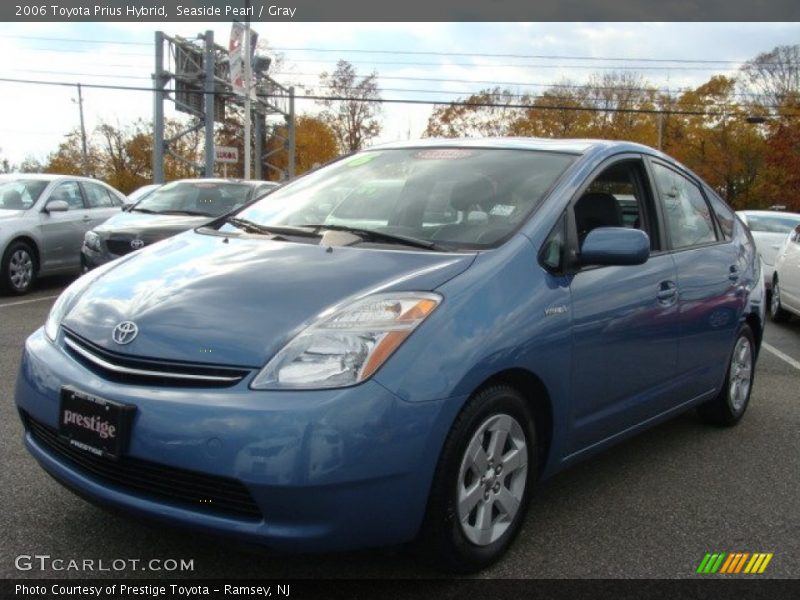 Seaside Pearl / Gray 2006 Toyota Prius Hybrid