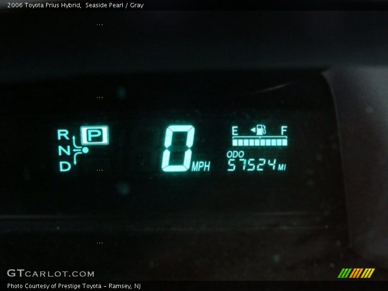 Seaside Pearl / Gray 2006 Toyota Prius Hybrid