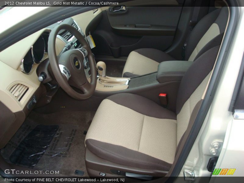 Gold Mist Metallic / Cocoa/Cashmere 2012 Chevrolet Malibu LS