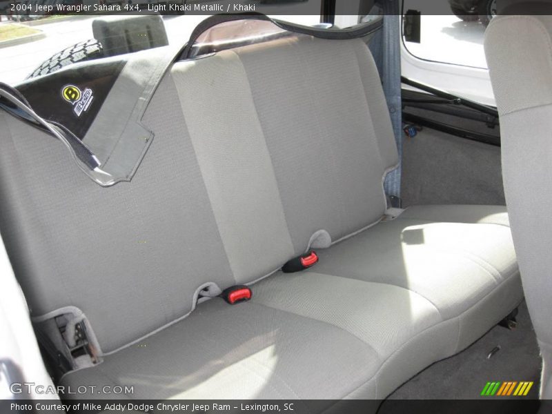 Light Khaki Metallic / Khaki 2004 Jeep Wrangler Sahara 4x4