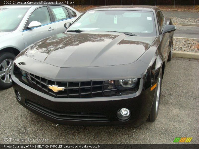 Black / Black 2012 Chevrolet Camaro LT Coupe
