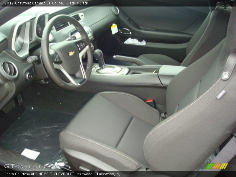 Black / Black 2012 Chevrolet Camaro LT Coupe