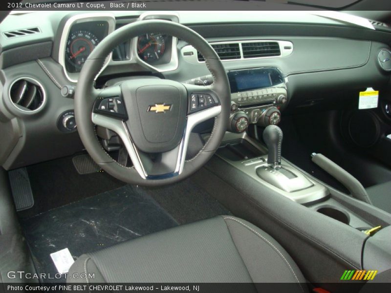 Black / Black 2012 Chevrolet Camaro LT Coupe