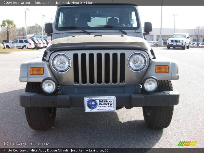 Light Khaki Metallic / Khaki 2004 Jeep Wrangler Sahara 4x4