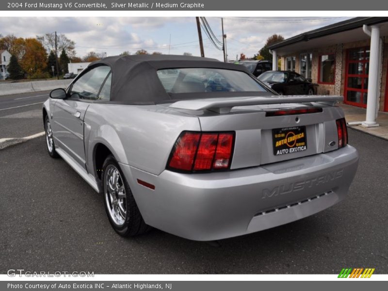 Silver Metallic / Medium Graphite 2004 Ford Mustang V6 Convertible