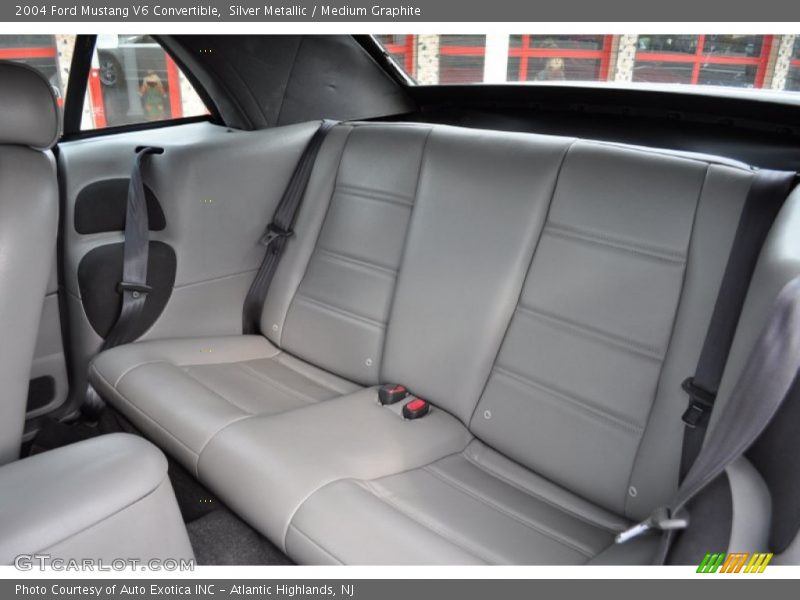 Silver Metallic / Medium Graphite 2004 Ford Mustang V6 Convertible