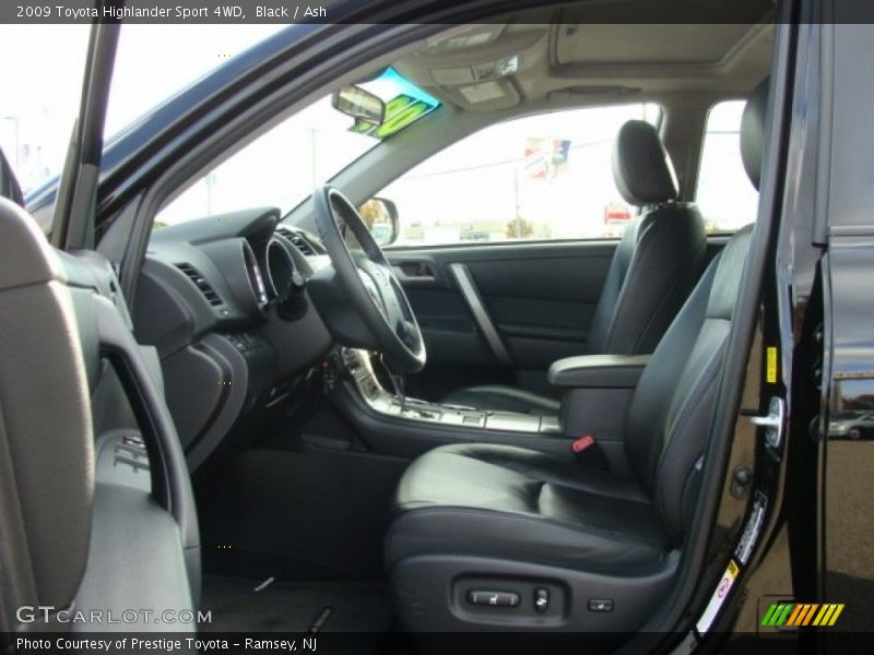 Black / Ash 2009 Toyota Highlander Sport 4WD