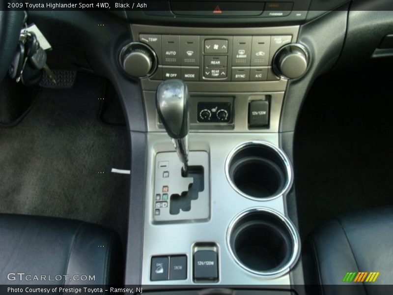 Black / Ash 2009 Toyota Highlander Sport 4WD