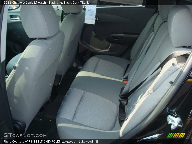 Black / Jet Black/Dark Titanium 2012 Chevrolet Sonic LS Hatch