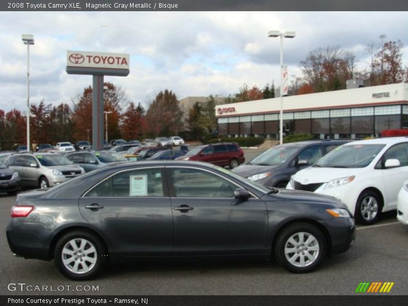 Magnetic Gray Metallic / Bisque 2008 Toyota Camry XLE