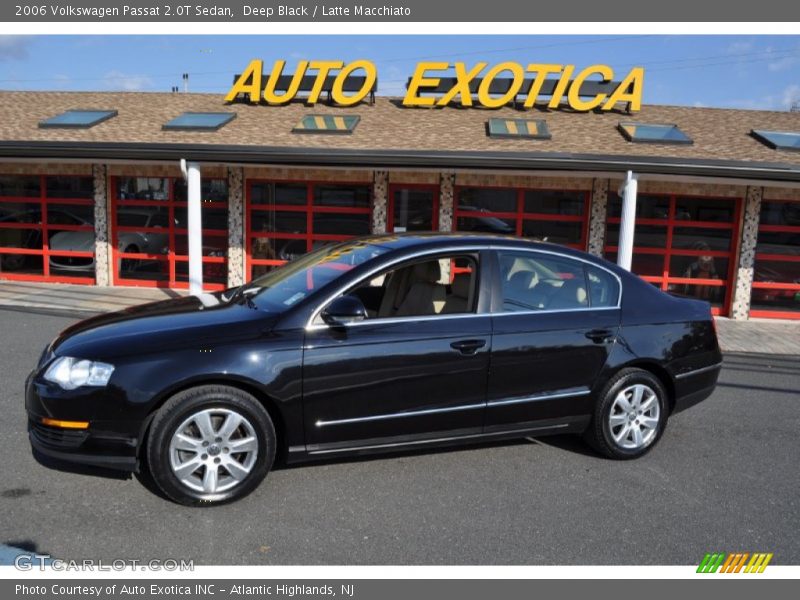 Deep Black / Latte Macchiato 2006 Volkswagen Passat 2.0T Sedan
