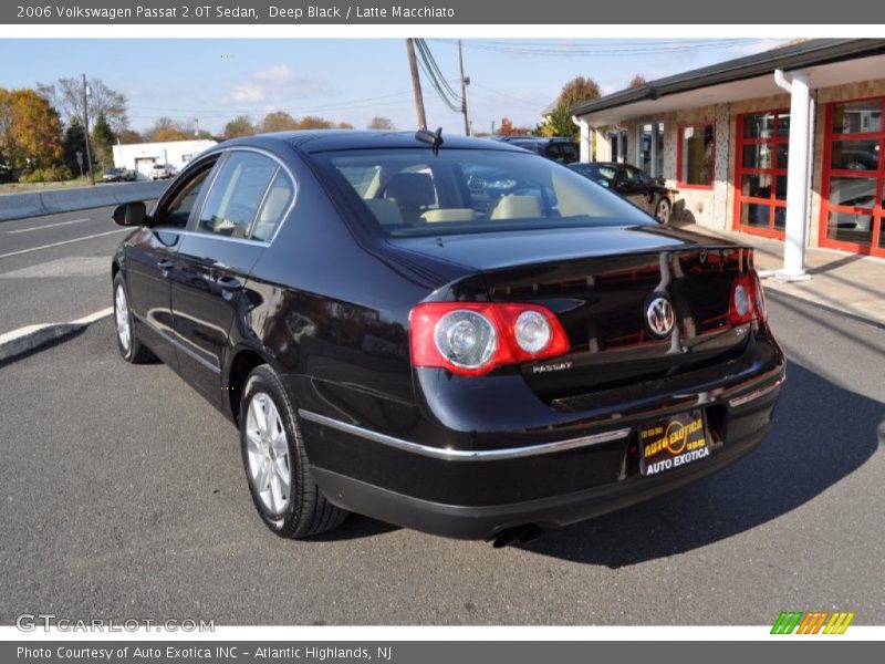 Deep Black / Latte Macchiato 2006 Volkswagen Passat 2.0T Sedan