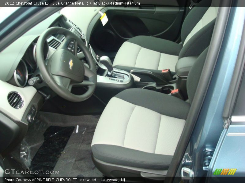 Blue Granite Metallic / Jet Black/Medium Titanium 2012 Chevrolet Cruze LS
