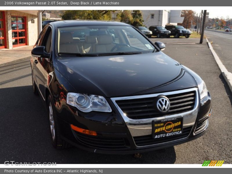 Deep Black / Latte Macchiato 2006 Volkswagen Passat 2.0T Sedan
