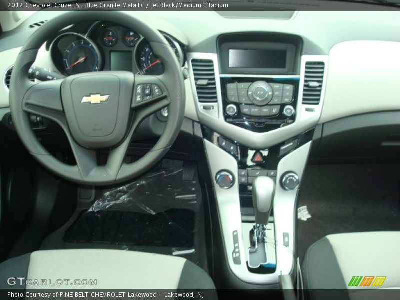 Blue Granite Metallic / Jet Black/Medium Titanium 2012 Chevrolet Cruze LS