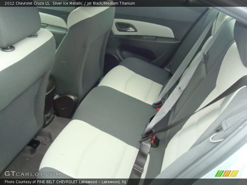 Silver Ice Metallic / Jet Black/Medium Titanium 2012 Chevrolet Cruze LS