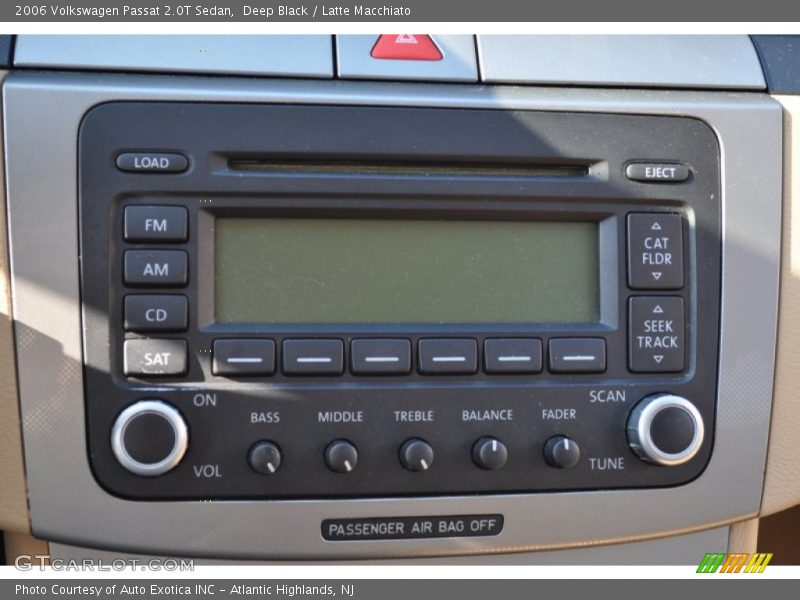 Deep Black / Latte Macchiato 2006 Volkswagen Passat 2.0T Sedan