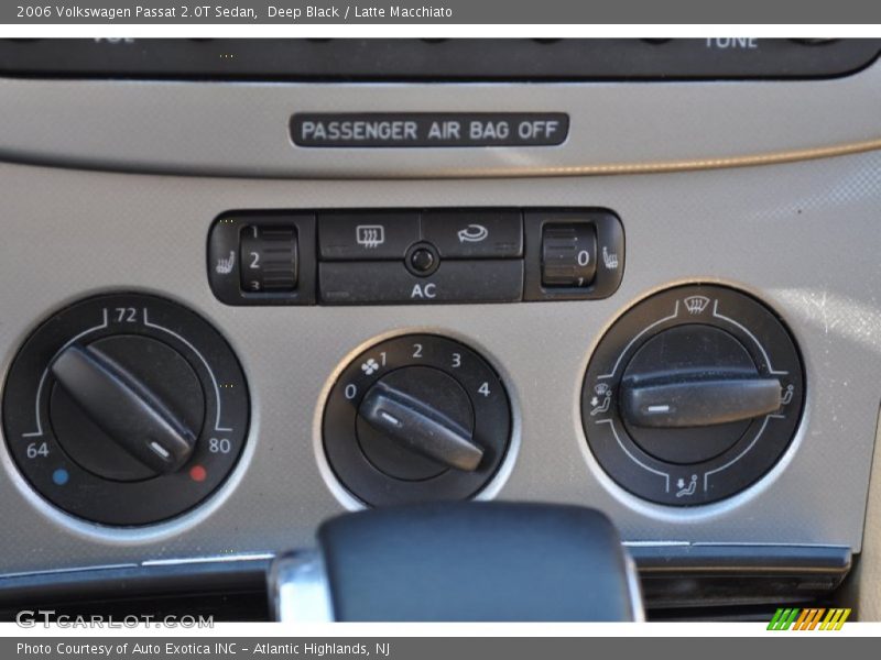 Deep Black / Latte Macchiato 2006 Volkswagen Passat 2.0T Sedan